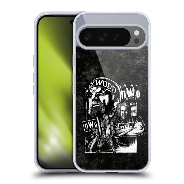 WWE NWO Fathead Superstar Soft Gel Case for Google Pixel 9 Pro XL