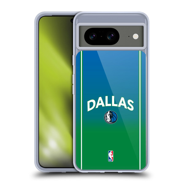 NBA Dallas Mavericks Logo Retro Design Soft Gel Case for Google Pixel 8