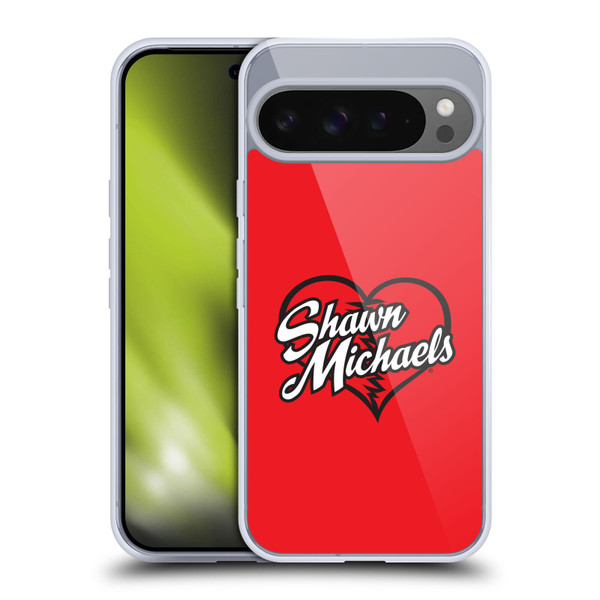 WWE Shawn Michaels Logo Soft Gel Case for Google Pixel 9 Pro XL