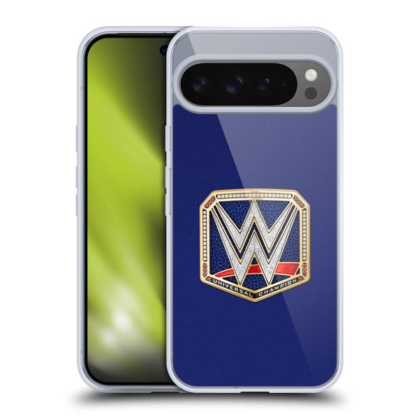 WWE Title Belts Universal Championship Soft Gel Case for Google Pixel 9 Pro XL