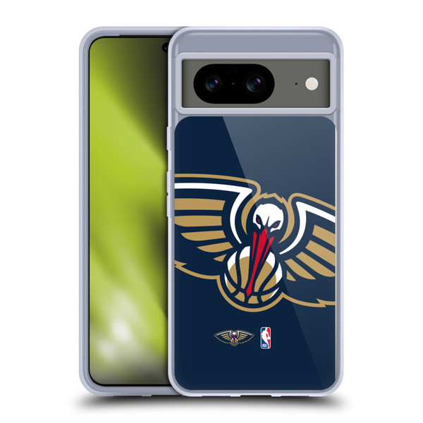 NBA New Orleans Pelicans Logo Oversized Soft Gel Case for Google Pixel 8