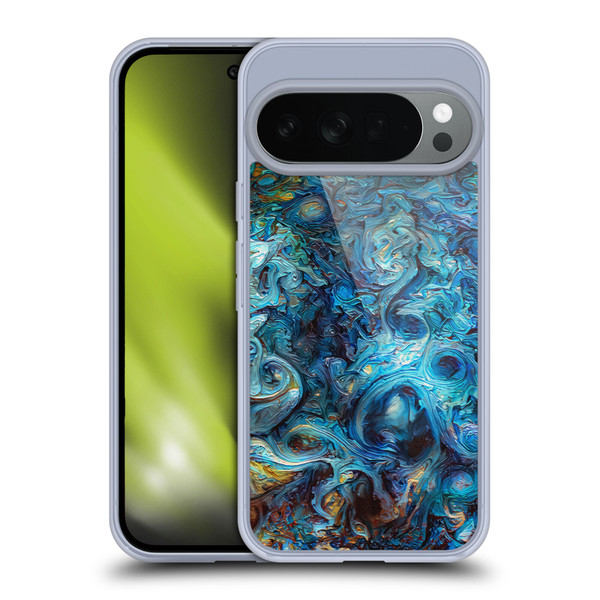 Cosmo18 Jupiter Fantasy Blue Soft Gel Case for Google Pixel 10