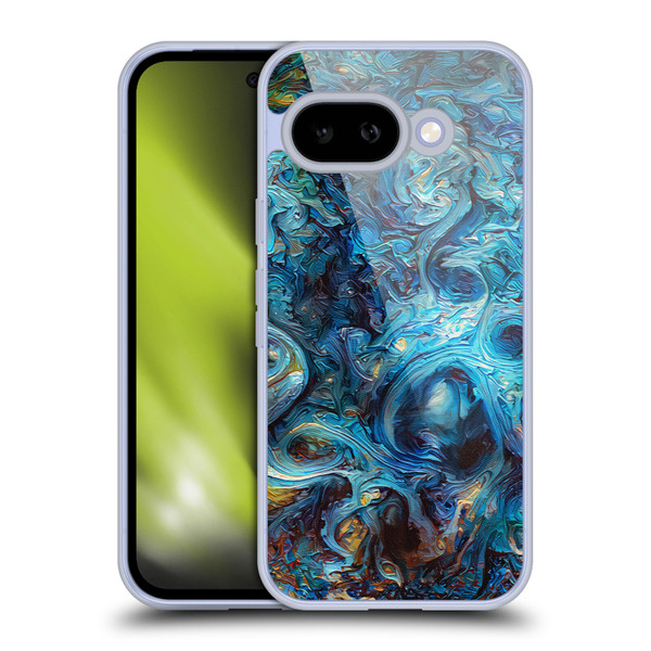 Cosmo18 Jupiter Fantasy Blue Soft Gel Case for Google Pixel 9A