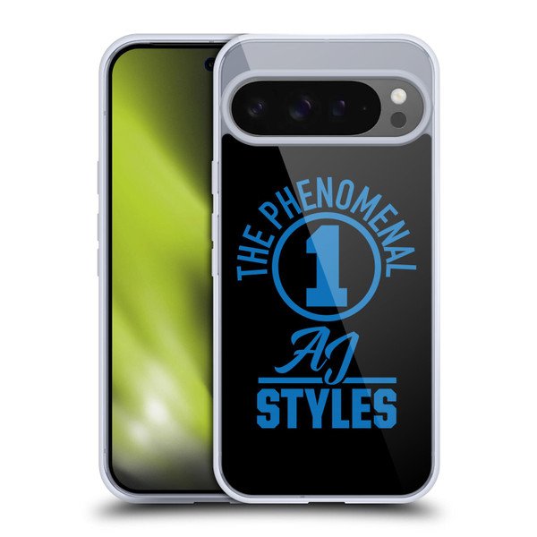WWE Aj Styles The Phenomenal One Soft Gel Case for Google Pixel 9 Pro XL