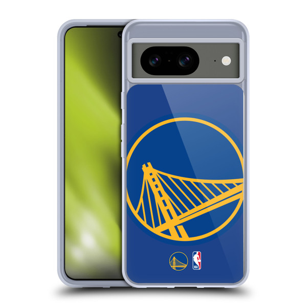 NBA Golden State Warriors Logo Oversized Soft Gel Case for Google Pixel 8