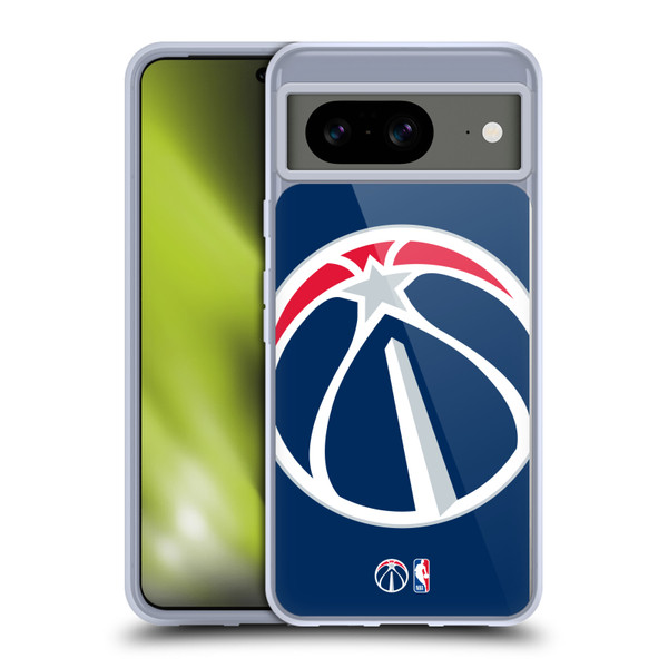 NBA Washington Wizards Logo Oversized Soft Gel Case for Google Pixel 8