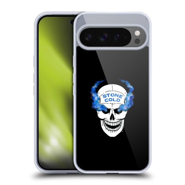 WWE Steve Austin Retro Skull Soft Gel Case for Google Pixel 9 Pro XL