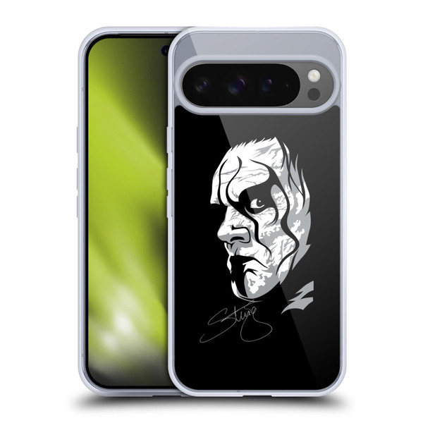WWE Sting Signature Soft Gel Case for Google Pixel 9 Pro XL