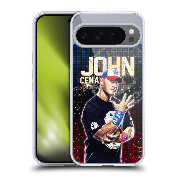 WWE Superstars John Cena Soft Gel Case for Google Pixel 9 Pro XL