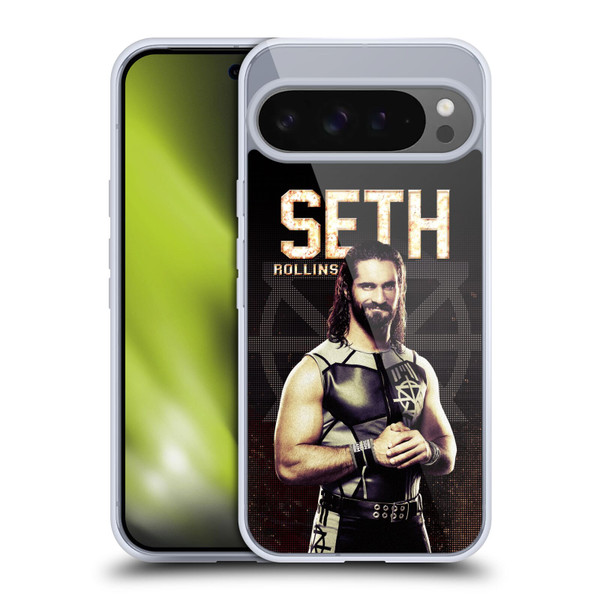 WWE Superstars Seth Rollins Soft Gel Case for Google Pixel 9 Pro XL