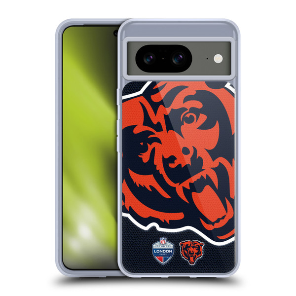 NFL 2024 International Games London Bears Soft Gel Case for Google Pixel 8