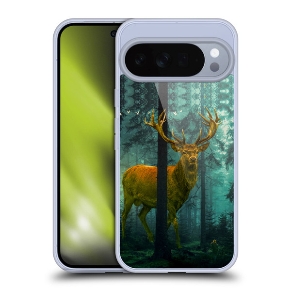 Dave Loblaw Animals Giant Forest Deer Soft Gel Case for Google Pixel 10 Pro XL
