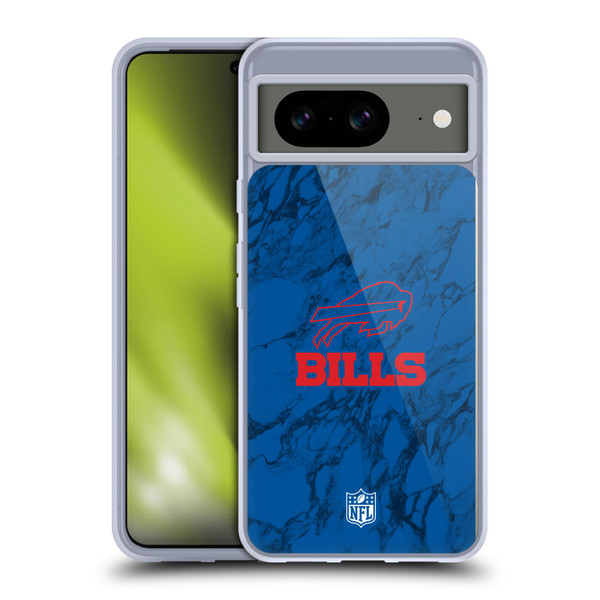 NFL Buffalo Bills Graphics Coloured Marble Soft Gel Case for Google Pixel 8