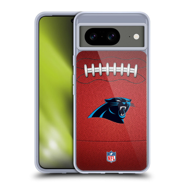 NFL Carolina Panthers Graphics Football Soft Gel Case for Google Pixel 8