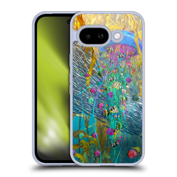 Dave Loblaw Jellyfish Jellyfish Kelp Field Soft Gel Case for Google Pixel 9A