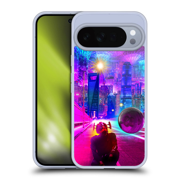 Dave Loblaw Sci-Fi And Surreal Synthwave Street Soft Gel Case for Google Pixel 10 Pro XL