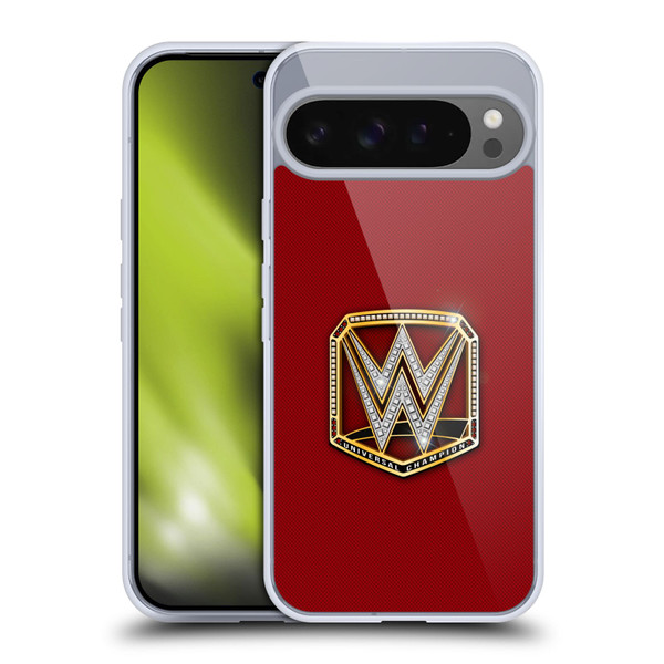 WWE Title Belts Universal Champion Soft Gel Case for Google Pixel 9 Pro XL