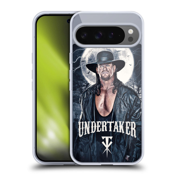 WWE Undertaker Graphics The Undertaker Soft Gel Case for Google Pixel 9 Pro XL