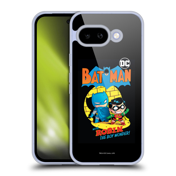 Super Friends DC Comics Toddlers Comic Covers Batman And Robin Soft Gel Case for Google Pixel 9A