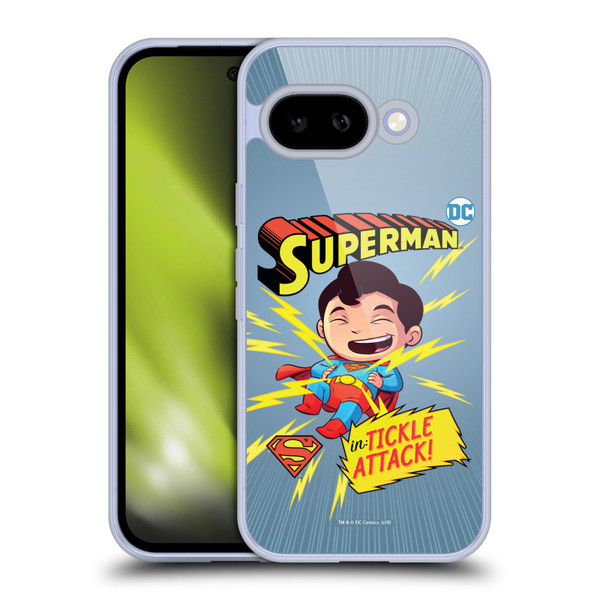 Super Friends DC Comics Toddlers Comic Covers Superman 2 Soft Gel Case for Google Pixel 9A