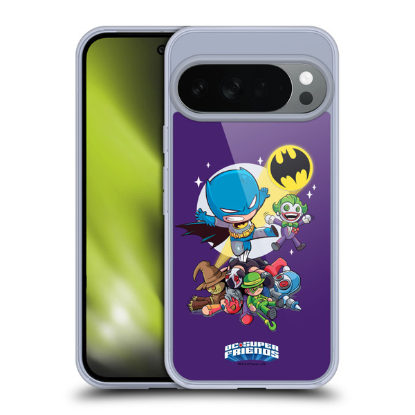 Super Friends DC Comics Toddlers Composed Art Batman Soft Gel Case for Google Pixel 10