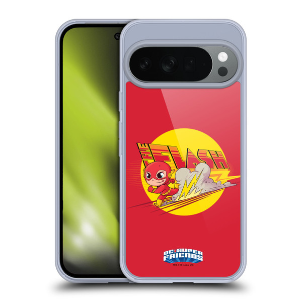 Super Friends DC Comics Toddlers Composed Art The Flash Soft Gel Case for Google Pixel 10