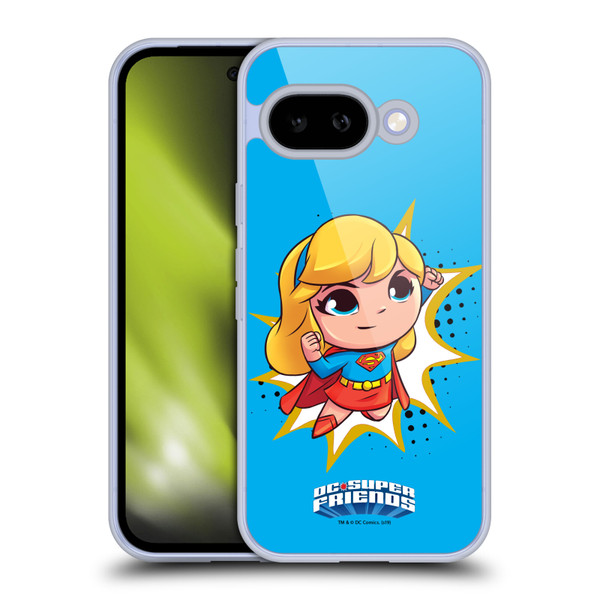 Super Friends DC Comics Toddlers 1 Supergirl Soft Gel Case for Google Pixel 9A