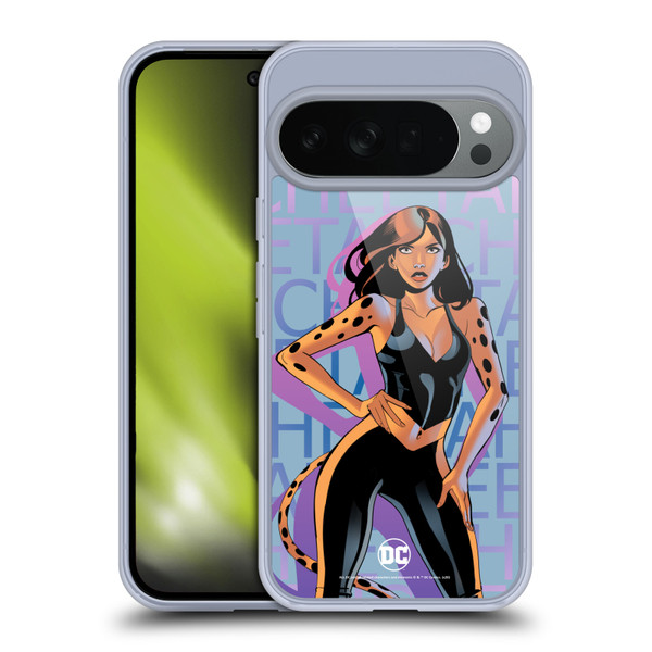 DC Women Core Compositions Cheetah Soft Gel Case for Google Pixel 10