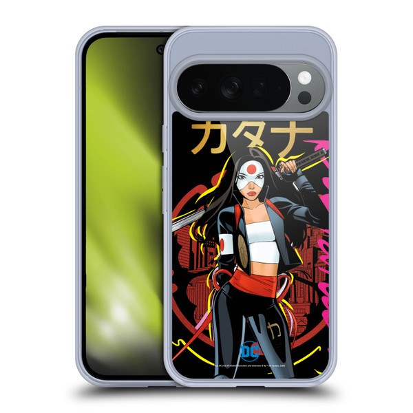 DC Women Core Compositions Katana Soft Gel Case for Google Pixel 10