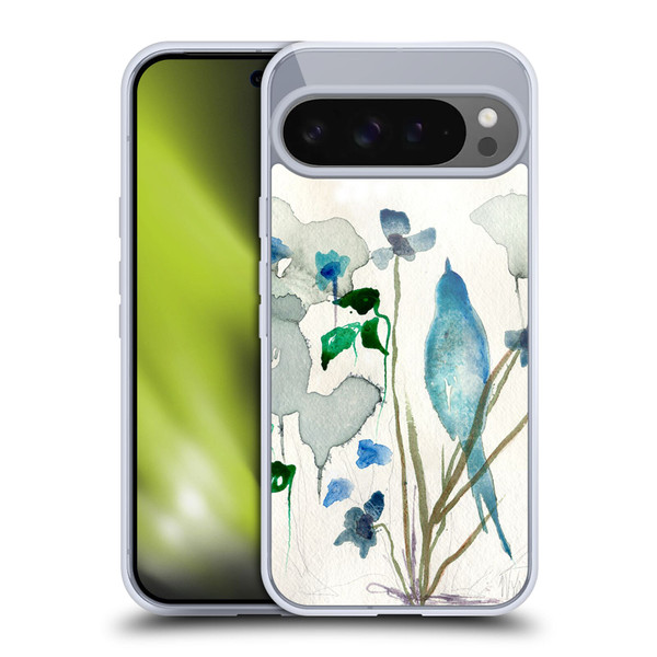 Wyanne Birds Bluebird Raindrops Soft Gel Case for Google Pixel 9 Pro XL