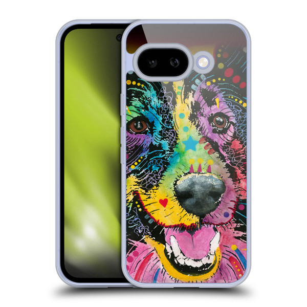 Dean Russo Dogs Smiling Collie Soft Gel Case for Google Pixel 9A