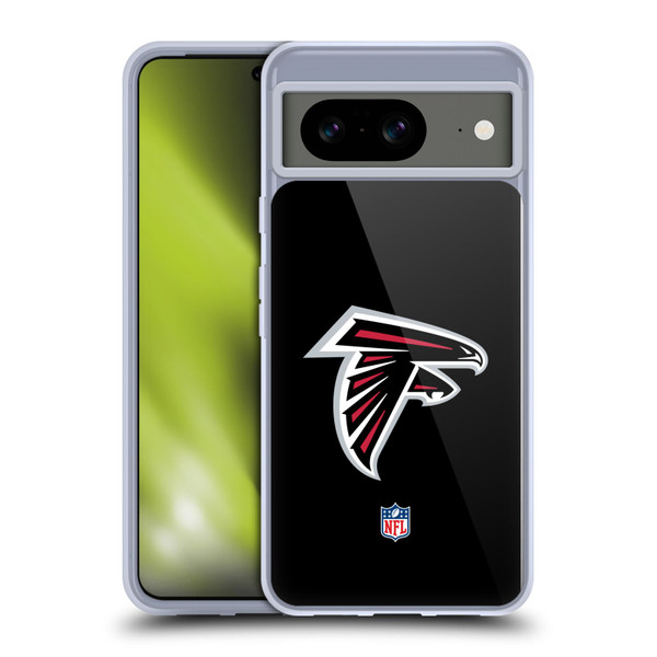 NFL Atlanta Falcons Logo Plain Soft Gel Case for Google Pixel 8