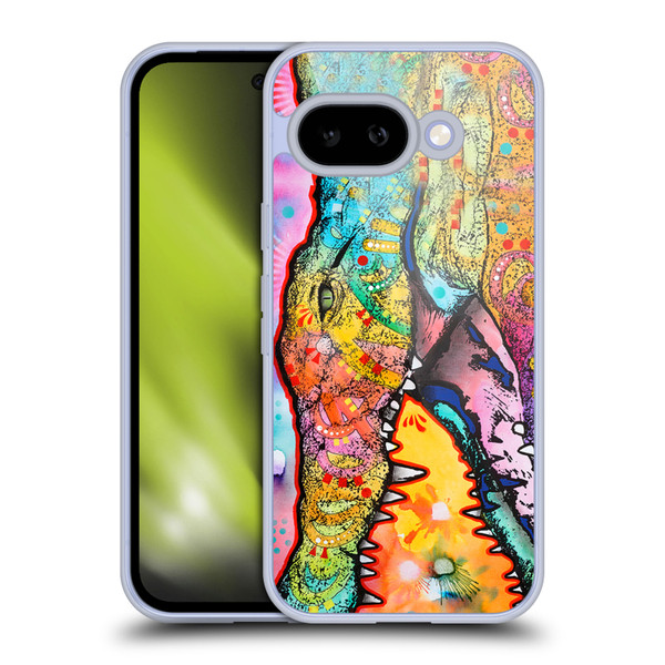 Dean Russo Wildlife 3 Crocodile Soft Gel Case for Google Pixel 9A