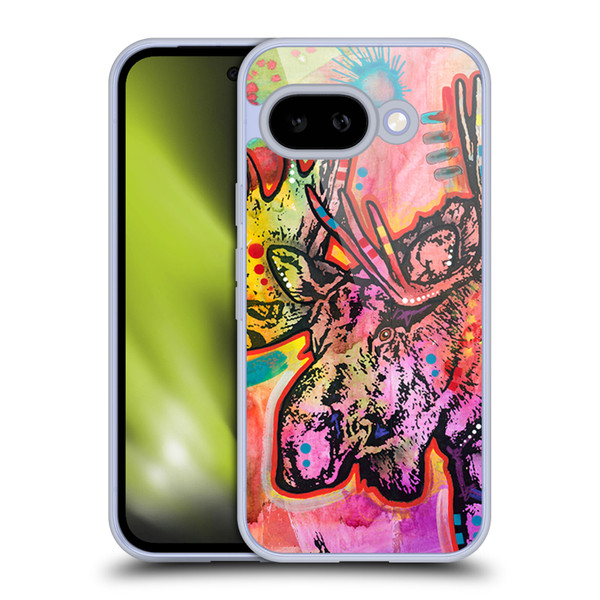 Dean Russo Wildlife 3 Moose Soft Gel Case for Google Pixel 9A