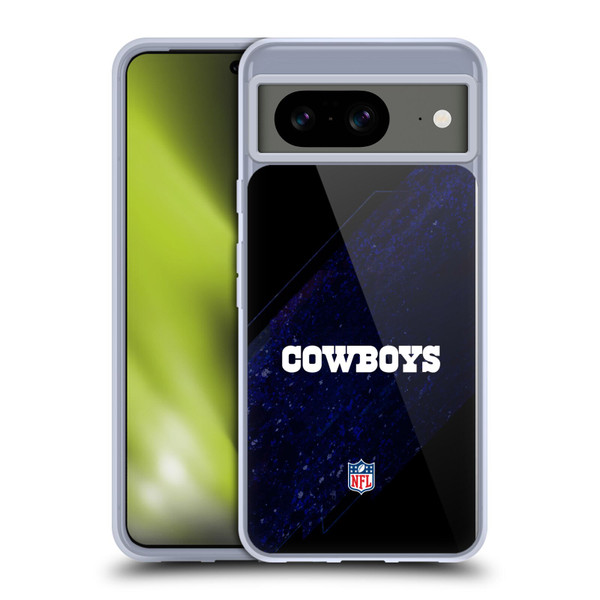 NFL Dallas Cowboys Logo Blur Soft Gel Case for Google Pixel 8