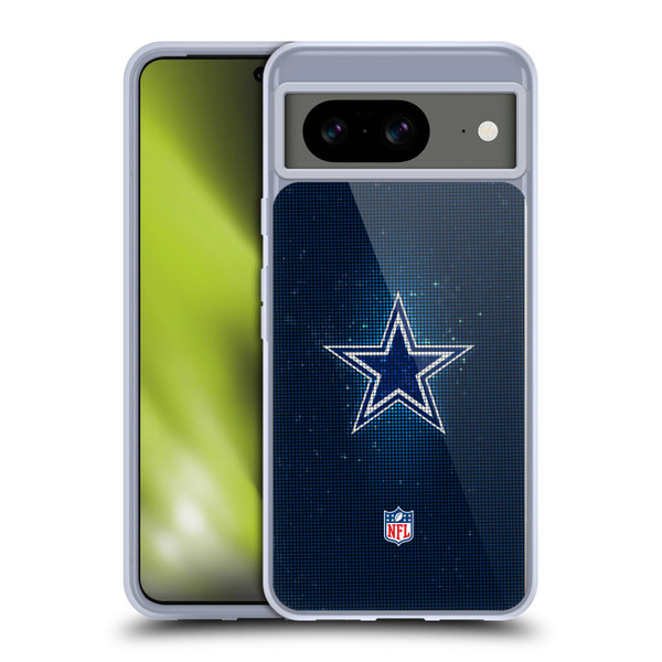 NFL Dallas Cowboys Artwork LED Soft Gel Case for Google Pixel 8