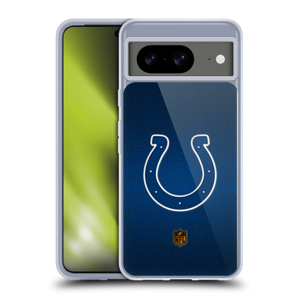 NFL Indianapolis Colts Logo Football Soft Gel Case for Google Pixel 8