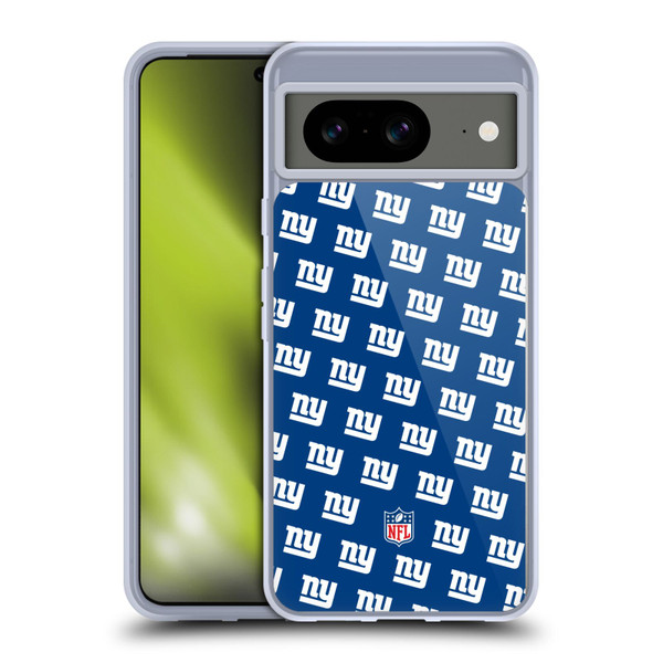 NFL New York Giants Artwork Patterns Soft Gel Case for Google Pixel 8
