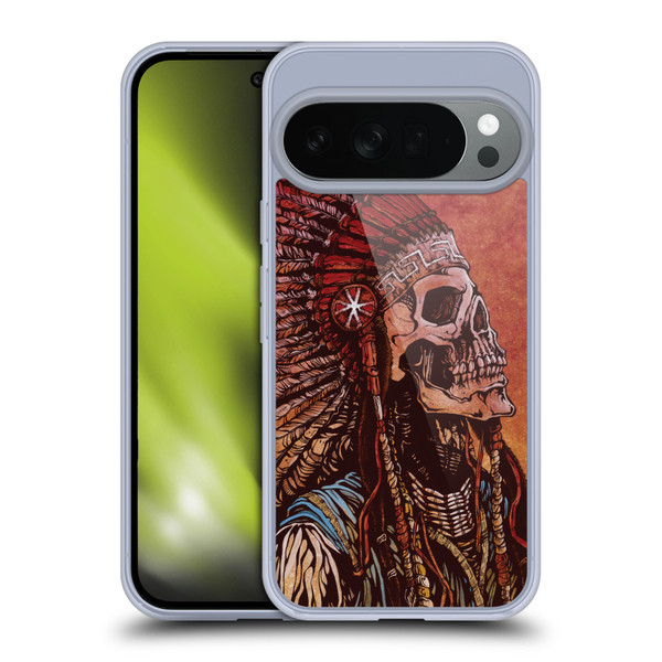 David Lozeau Colourful Grunge Native American Soft Gel Case for Google Pixel 10