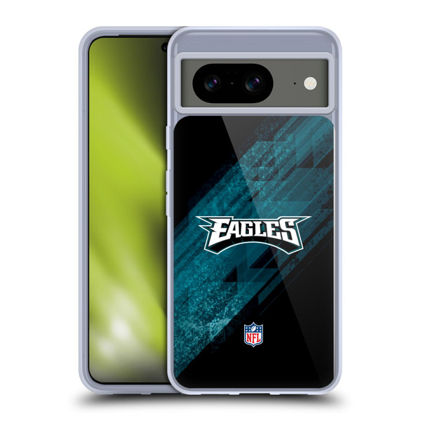 NFL Philadelphia Eagles Logo Blur Soft Gel Case for Google Pixel 8