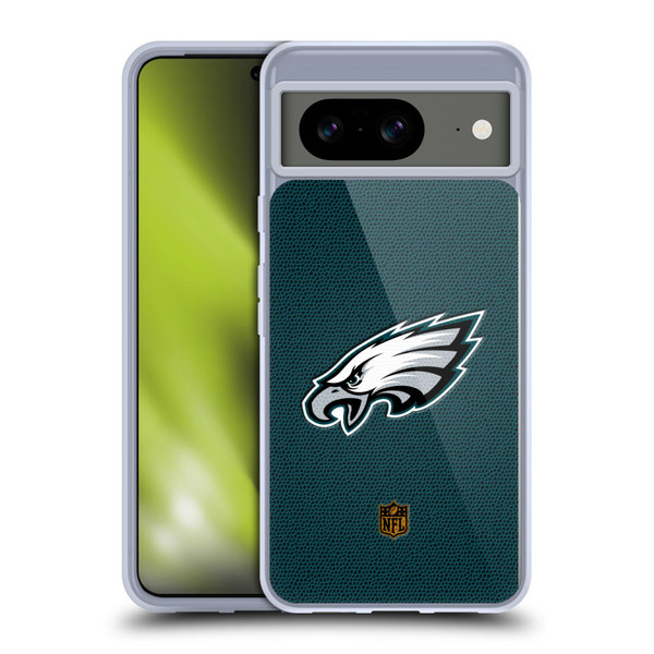 NFL Philadelphia Eagles Logo Football Soft Gel Case for Google Pixel 8