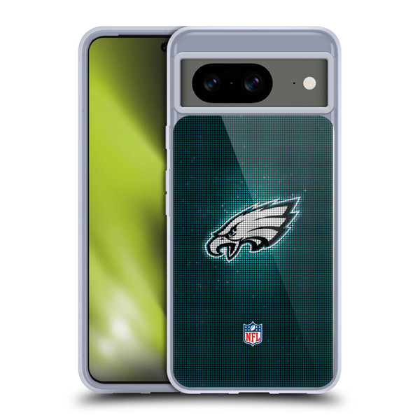 NFL Philadelphia Eagles Artwork LED Soft Gel Case for Google Pixel 8
