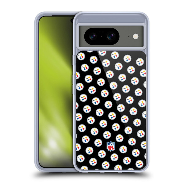 NFL Pittsburgh Steelers Artwork Patterns Soft Gel Case for Google Pixel 8