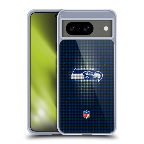 NFL Seattle Seahawks Artwork LED Soft Gel Case for Google Pixel 8