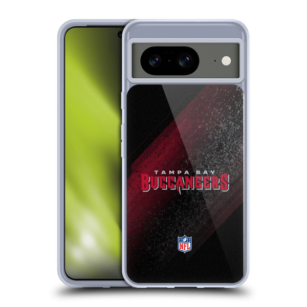 NFL Tampa Bay Buccaneers Logo Blur Soft Gel Case for Google Pixel 8