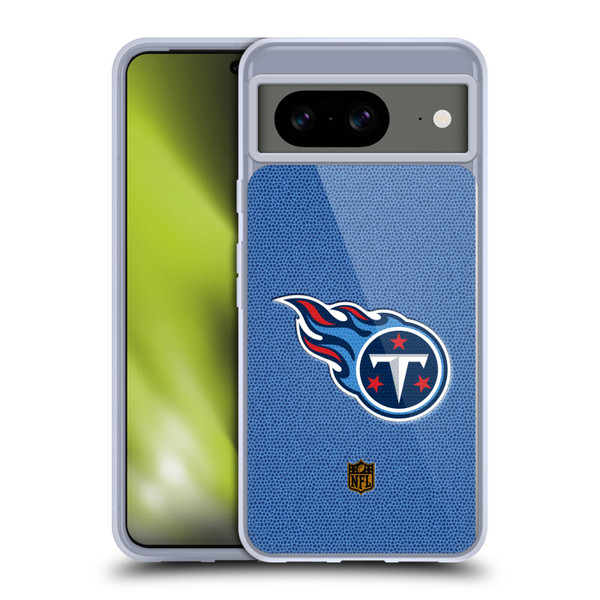 NFL Tennessee Titans Logo Football Soft Gel Case for Google Pixel 8