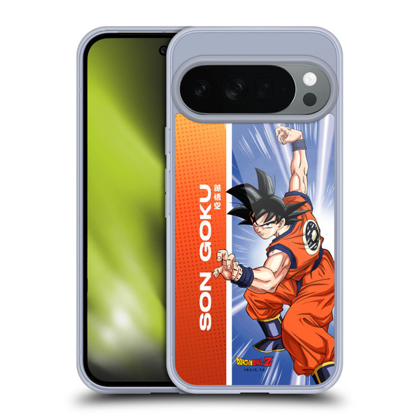 Dragon Ball Z Saiyan Arc Characters Son Goku Soft Gel Case for Google Pixel 10