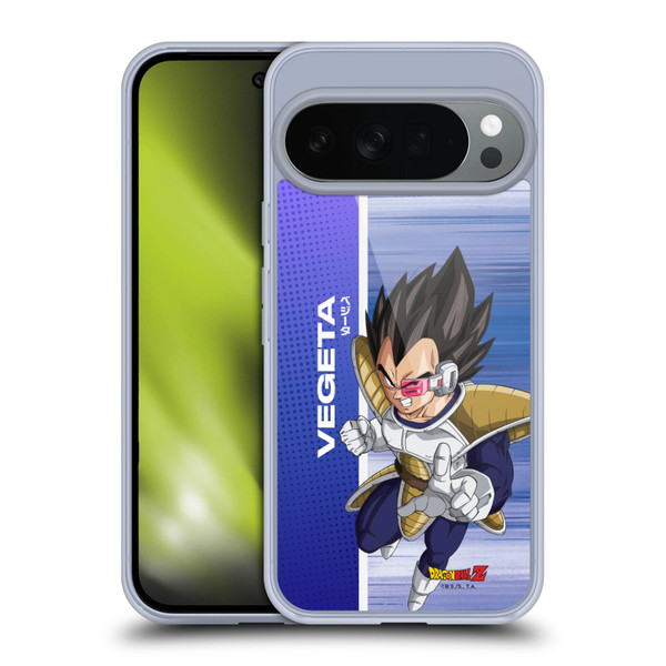 Dragon Ball Z Saiyan Arc Characters Vegeta Soft Gel Case for Google Pixel 10