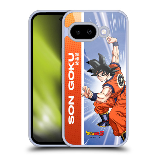 Dragon Ball Z Saiyan Arc Characters Son Goku Soft Gel Case for Google Pixel 9A