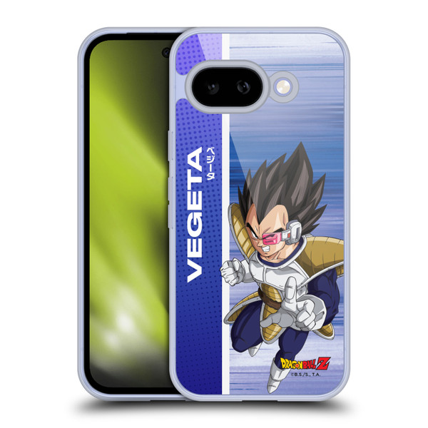 Dragon Ball Z Saiyan Arc Characters Vegeta Soft Gel Case for Google Pixel 9A